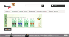 Desktop Screenshot of bustelopets.com